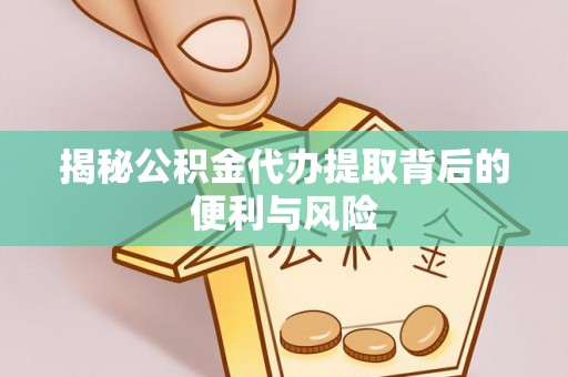 右江揭秘公积金代办提取背后的便利与风险