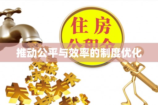 右江推动公平与效率的制度优化