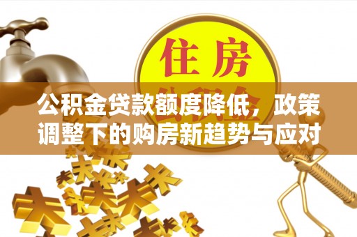 右江公积金贷款额度降低，政策调整下的购房新趋势与应对策略