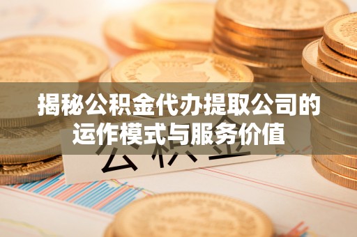 右江揭秘公积金代办提取公司的运作模式与服务价值
