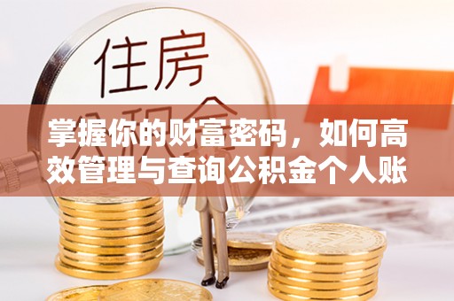 右江掌握你的财富密码，如何高效管理与查询公积金个人账户信息