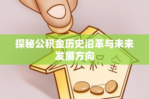 右江探秘公积金历史沿革与未来发展方向