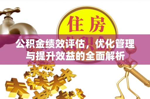右江公积金绩效评估，优化管理与提升效益的全面解析