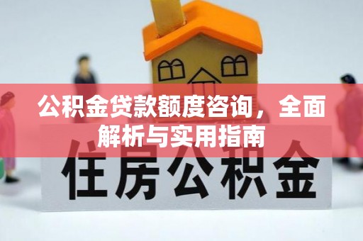 右江公积金贷款额度咨询，全面解析与实用指南