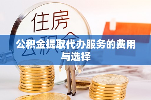 右江公积金提取代办服务的费用与选择