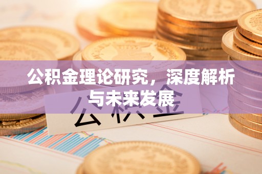 右江公积金理论研究，深度解析与未来发展