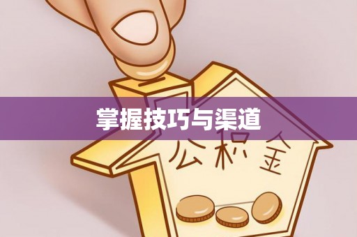 右江掌握技巧与渠道
