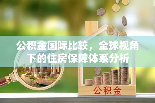 右江公积金国际比较，全球视角下的住房保障体系分析